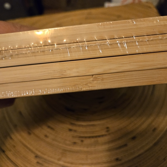 BergHOFF Bamboo Multi-Colored Trivets, Set Of 4 - Picture 3 of 3